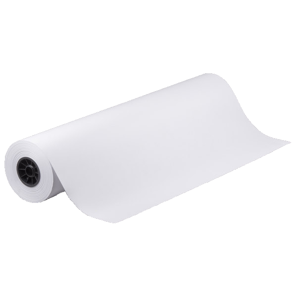 36 x 700' 40lb White Butcher Paper, 1 Roll/Case