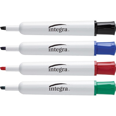 Integra Dry Erase Marker Chisel Tip