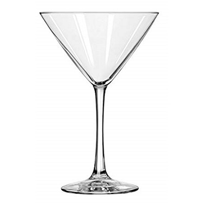 Libbey 10 oz Vina Martini Glasses, 12/Case, #PDLVM12G
