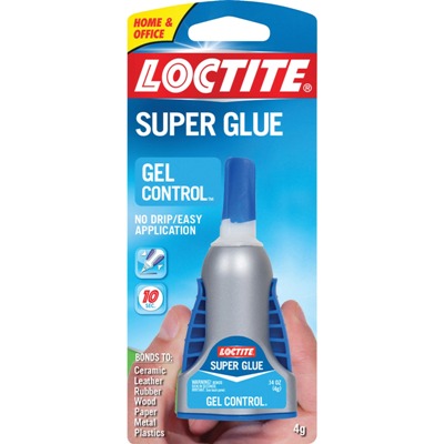 Loctite Gel Control Super Glue, .14 oz, Super Glue Liquid