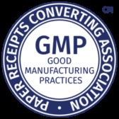 The Paper Receipts Converting Association seal for Good Manufacturing Practices