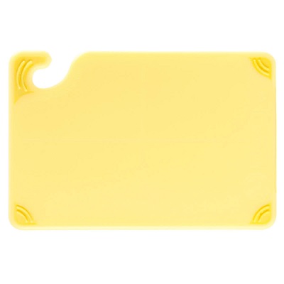 San Jamar Non-Slip Cutting Board, 9 x 12 x 3/8, 6 Colors