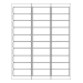 Business Source 1" x 2 5/8" Laser Address Labels, White, 3000/Pack - MLB21050
