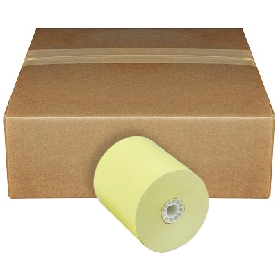 2 1/4 x 80 canary thermal receipt paper rolls