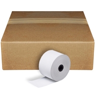 2 3/4" x 150' 1-Ply Bond Paper Rolls 50/box