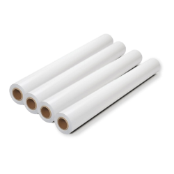 22" x 150 24lb Coated Bond 4rls/ctn, 2" Core  22 x 150, 24# plotter paper, coated plotter paper