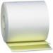 2 3/4" x 90' 2-Ply White/Canary Carbonless Paper Rolls 50/box - A223490