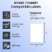 Dymo 1744907 Thermal Label