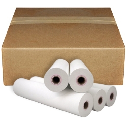 8 1/2" x 90 (216mm x 28m) Black Image Thermal Paper