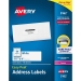 Avery Easy Peel Address Labels, 1 1/3" x 4", White, 1400/Pack, Laser - MLA5162
