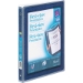 Avery Flexi-View Round Ring Binders, 1/2" and 1" Widths, Navy - MBAFRN