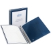 Avery Flexi-View Round Ring Binders, 1/2" and 1" Widths, Navy - MBAFRN
