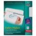 Avery Index Maker Print & Apply Clear Label Dividers, 8 Tabs, 5 Sets - MBAPADW85