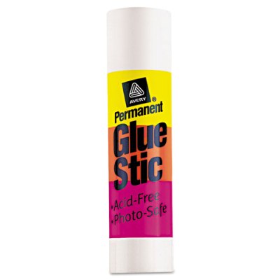 Avery Permanent Glue Stic, 1.27 oz. Avery Permanent Glue Stics, Glue Stics, glue sticks
