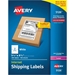 Avery Shipping Labels TrueBlock Technology, 5 1/2" x 8 1/2", White, 200/Pack - MLA5126