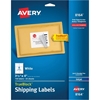 Avery Shipping Labels TrueBlock Technology, 3 1/3" x 4", White, 150/Pack Shipping Labels