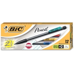 BIC Refillable Mechanical Pencil, 0.7 mm, 12/Pack Mechanical Pencil