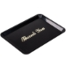 Update Black and Gold Thank You Tip Tray, 4 1/2" x 6 1/2" - PT4565BTY