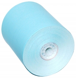 Blue Thermal Paper Rolls 3-1/8" x 230, BPA Free, 10 Rolls    3 1 8 x 230 blue thermal paper, 3 1 8 x 230 blue thermal receipt paper rolls, 3 1 8 blue thermal paper, thermal paper rolls 3 1 8, thermal receipt paper 3 1 8, 3 1 8 inch thermal paper rolls