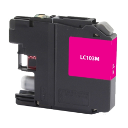 Brother LC103M Magenta Inkjet Cartridge, High Yield, Compatible Brother LC103M, LC103M