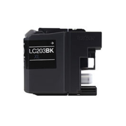 Brother LC203BK Black Inkjet Cartridge, High Yield, Compatible Brother LC203BK, LC203BK