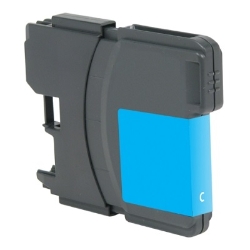 Brother LC61C Cyan Inkjet Cartridge, High Yield, Compatible Brother LC61C, LC61C