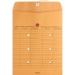 Business Source Two-Sided Interoffice Envelopes, 10" x 13", 28lb, Kraft, 100/Box - MEBIOE1013100K