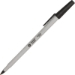 Business Source Bulk Ballpoint Stick Pens, Black, Medium, 12/Pack - MPBBPMB12