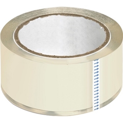 Business Source Packaging Tape Crystal Clear, 3" Core, 6/Pack shipping tape, packaging tape, heavy duty packing tape