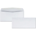 Business Source Envelopes, No Windows, #10, Gummed, 500/Box - MEB10NW500W