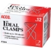 Butterfly Clamp Paper Clips, Smooth Finish, Large, 12/Box - MPCABC112