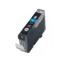 Canon CLI-8C Cyan Inkjet Cartridge (0621B002) - Compatible Canon CLI-8C, 0621B002