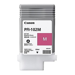 Canon PFI-102M - Ink Cartridge - Magenta 130ml (0897B001) 0897B001, canon imageprograf ink, Canon PFI-102M