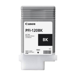 Canon PFI-120BK - Ink Cartridge - Black 130ml (2885C001) 2885C001, canon imageprograf ink, Canon PFI-120BK