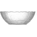 Carlisle 7.5" Polycarbonate Serving Bowl, Clear Petal Design - PTCPSB7CP