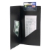 Choice Guest Check Presenter Folder, Card and Receipt Pockets, Black - PCC1EA