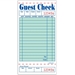 1 Part Server Guest Checks, Bottom Receipt GC3632, 20 Books - D1G363220