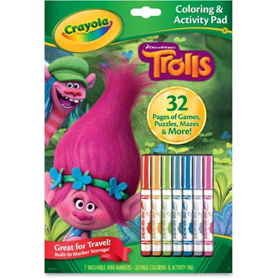 Coloring Book/Trolls (CRA 04-0918)