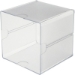 Desktop Cube Organizer, Clear Plastic, 6" x 6" x 6" - MDC6X6X6