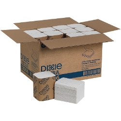 Dixie 2 Ply Interfold Napkin Dispenser Refill, 6000/Box interfold napkins, 2 ply dinner napkins