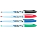 EXPO Vis-A-Vis Wet-Erase Marker Set, Fine Tip, 4/Pack - MMEWEF4A