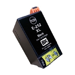 Epson 252XL Black Inkjet Cartridge (T252XL120) - Compatible Epson 252XL Black, T252XL120
