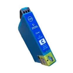 Epson 252XL Cyan Inkjet Cartridge (T252XL220) - Compatible Epson 252XL Cyan, T252XL220