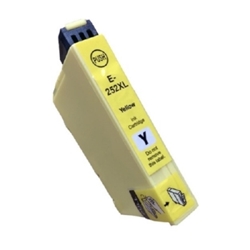 Epson 252XL Yellow Inkjet Cartridge (T252XL420) - Compatible Epson 252XL Yellow, T252XL420