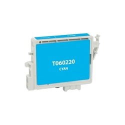 Epson 60 Cyan Inkjet Cartridge (T060220) - Compatible Epson 60 Cyan, T060220