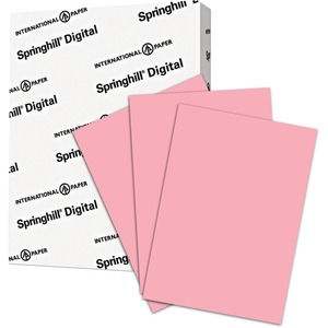 Exact Vellum Bristol Multipurpose Printer Paper, 67lb, 8-1/2" x 11", Pink, 250 Sheets  67 lb printer paper, premium copy paper, heavyweight printer paper, vellum printer paper