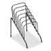 Fellowes Black Wire Step File Jr., 6 Compartments - MDFWSJ6B