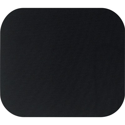 Fellowes Nonskid Mouse Pad, Black mouse pad, black mouse pad