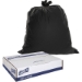 Genuine Joe Heavy-Duty Trash Can Liners, 60 gal, Black, 50/Box - MTGHDL6050B