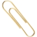 Gold Tone Paper Clips, Smooth Jumbo Size, 50/Pack - MPCAJG50